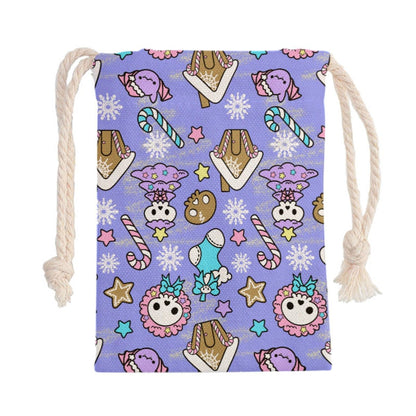 Santa Sack - Creepy Kawaii - Mauve - Festive Style