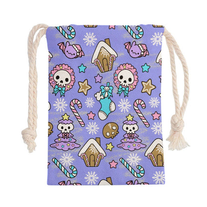 Santa Sack - Creepy Kawaii - Mauve - Festive Style