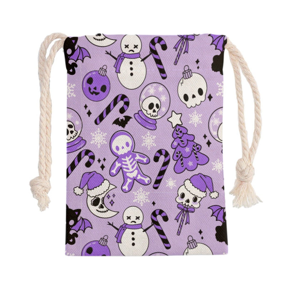 Santa Sack - Creepy Purple - Festive Style