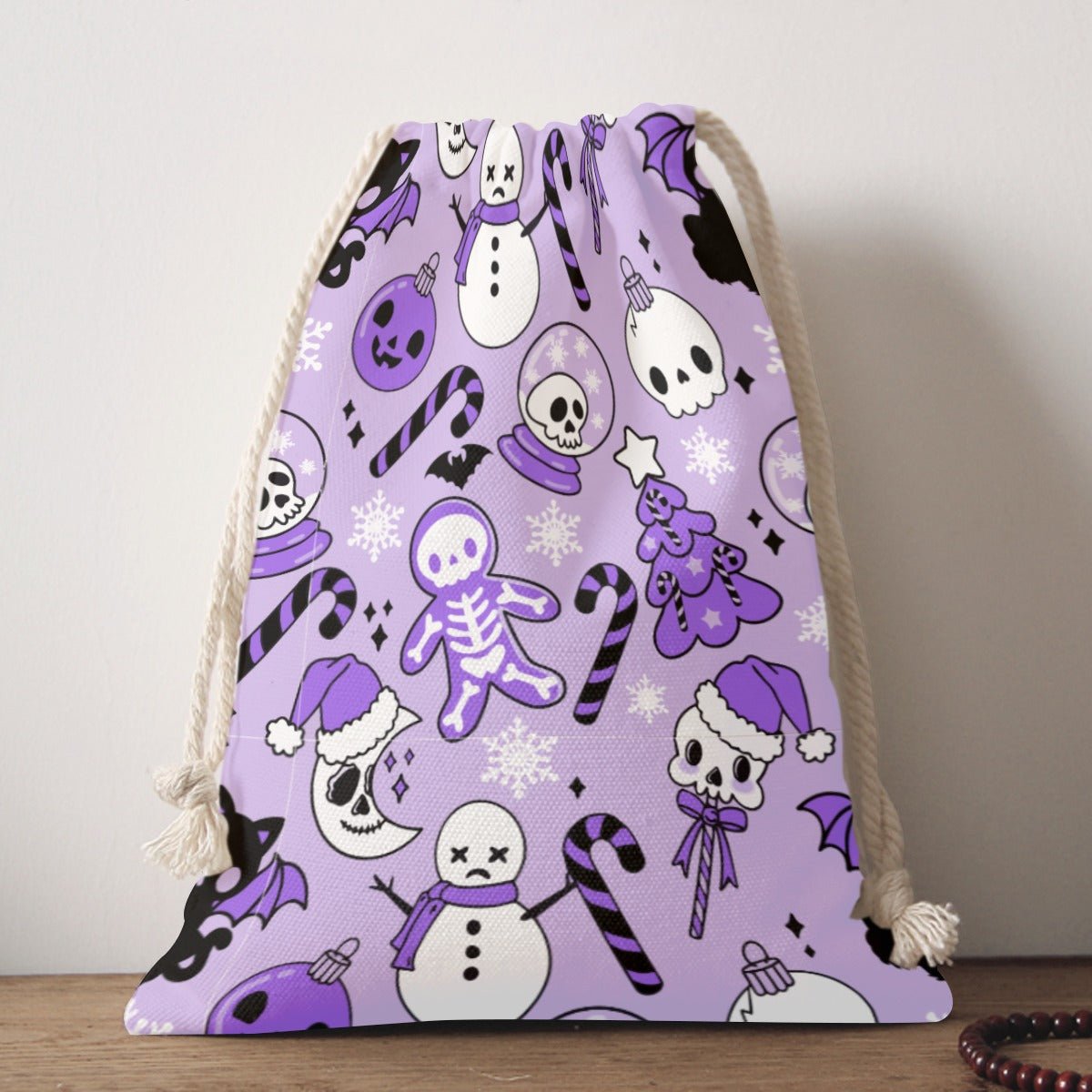 Santa Sack - Creepy Purple - Festive Style