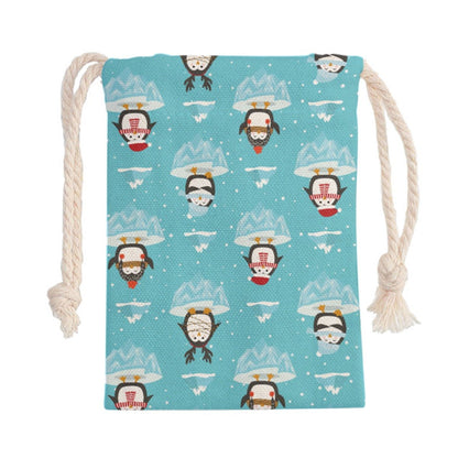 Santa Sack - Icy Penguins - Festive Style