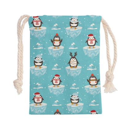 Santa Sack - Icy Penguins - Festive Style