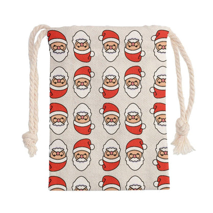 Santa Sack - Mirrored Santa - Festive Style