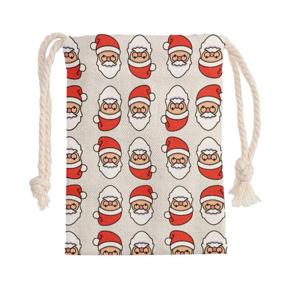 Santa Sack - Mirrored Santa - Festive Style