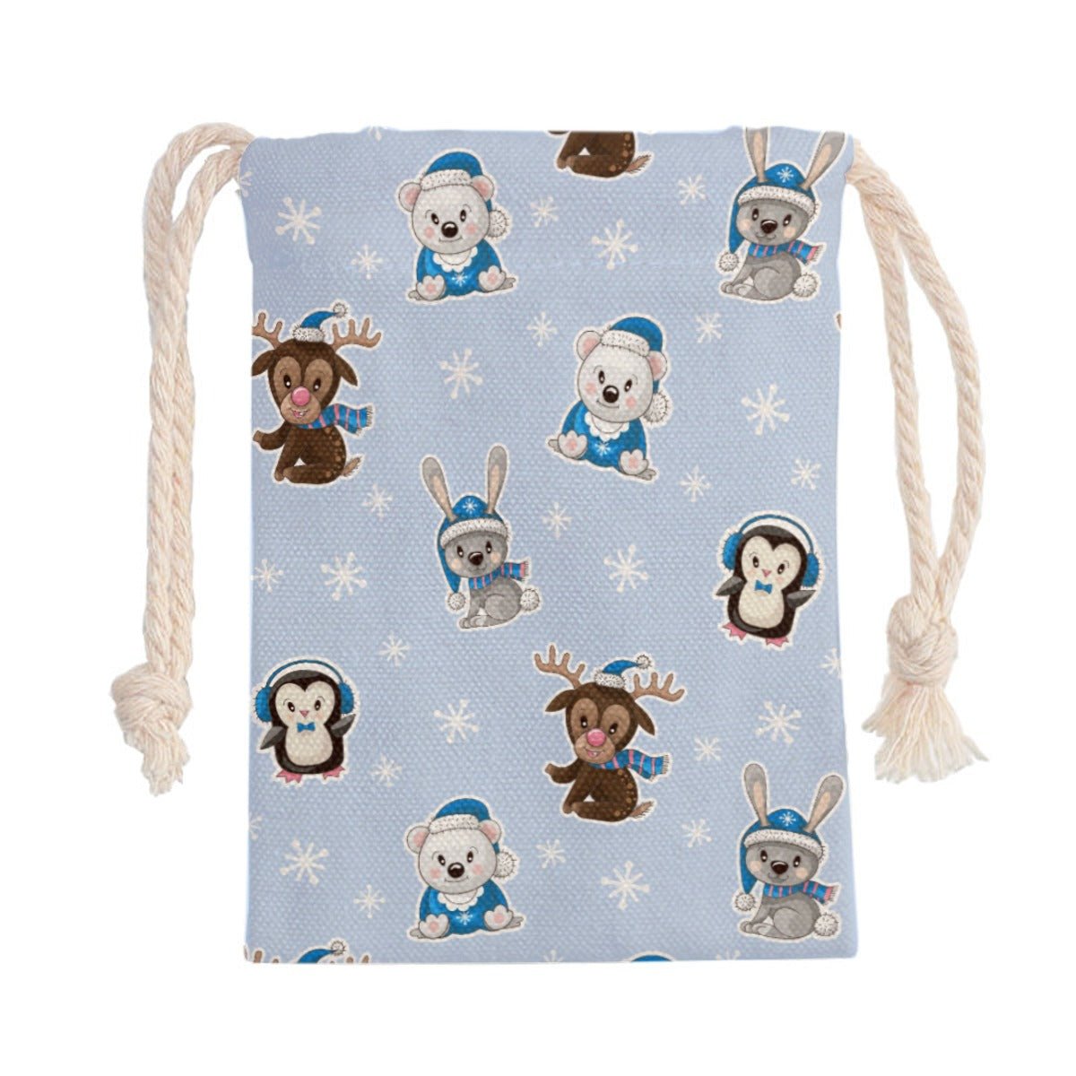 Santa Sack - Polar Blue - Festive Style