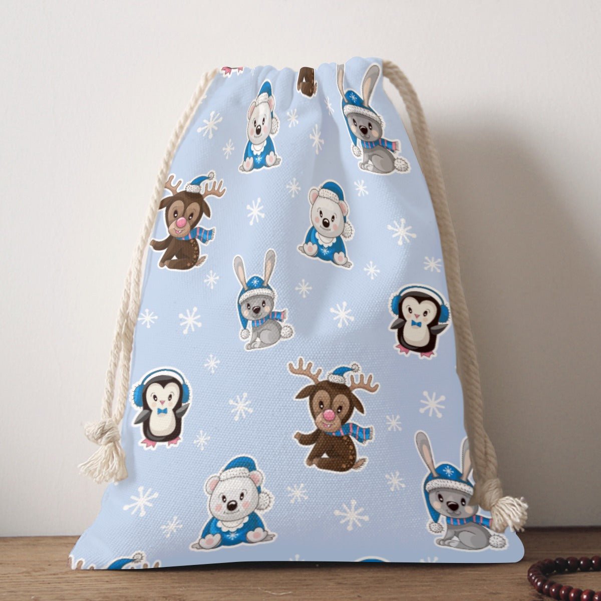 Santa Sack - Polar Blue - Festive Style