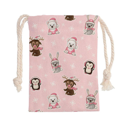 Santa Sack - Polar Pink - Festive Style