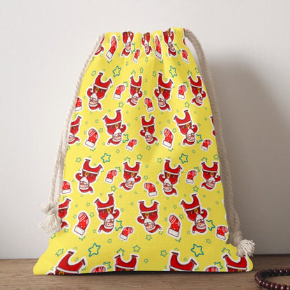 Santa Sack - Santa Stars - Festive Style