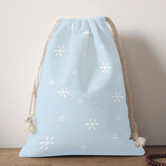 Santa Sack - Snowflakes - Festive Style