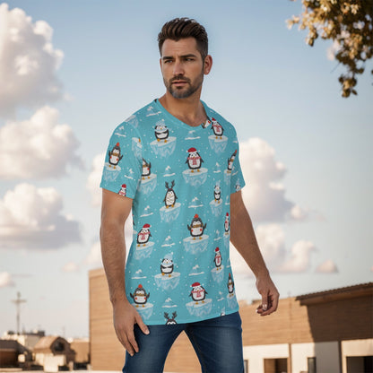 Mens Short Sleeve Christmas Tee -