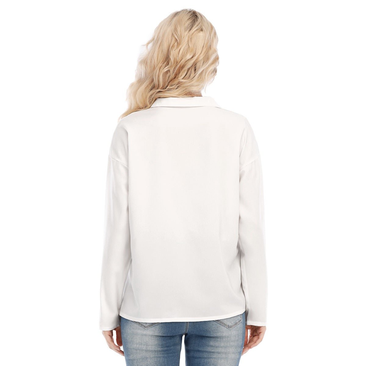 Women's Christmas Blouse - Merry Christmas - White - Festive Style