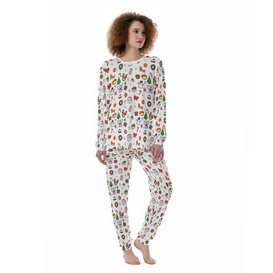 Women's Christmas Pyjamas - Traditional 2 - Festive Style