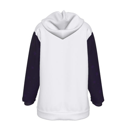 Women's Fleece Christmas Hoodie - MC Purple - Festive Style